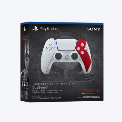 JOYSTICK PS5 INALÁMBRICO SONY PLAYSTATION 5 GOD OF WAR EDITION LIMITED 20th ANNIVERSARY